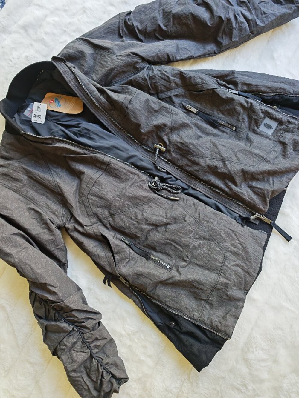 Free People Movement Trek Puffer Jacket Utility Black NWT $368 Retail - Picture 4 of 15
